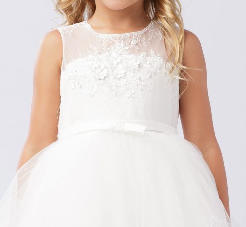 Beautiful White First Holy Communion Dress