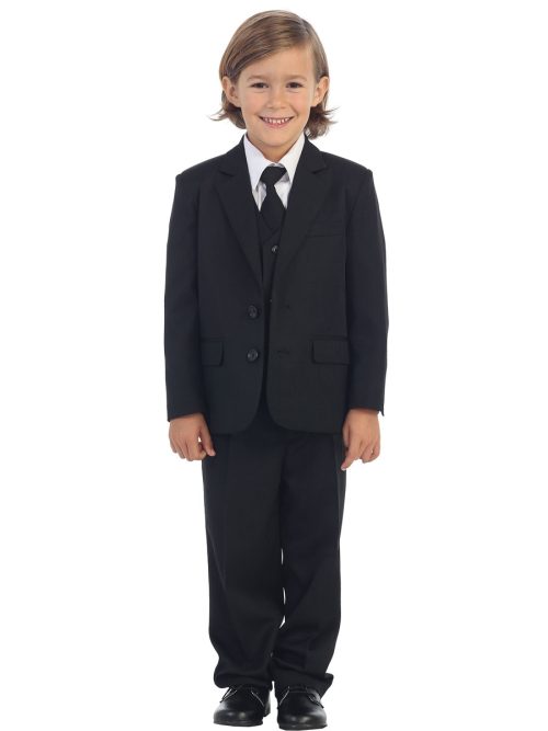 Boys Black First Communion Suit