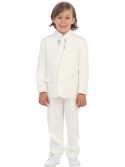 Boys White First Communion Suit