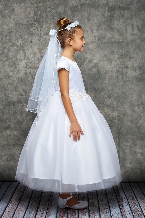 Chandelier Trim First Communion Dress