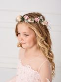 First Communion Floral Crown Headpiece