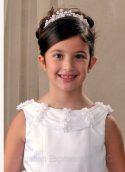 First Communion Tiara Crown Style Brianna