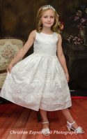 Silk First Communion Dresses size 6