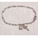 Sterling Silver First Communion Bracelet